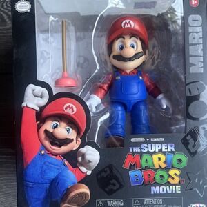 Nintendo MARIO Figure 5-Inch The Super Mario Bros. Movie Jakks Pacific 2023 New
